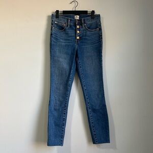 J. Crew mid rise skinny jeans